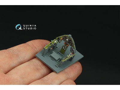 Grumman F6 F-3e/N Hellcat - 3d-printed & Coloured Interior (For Eduard Kits) - zdjęcie 9