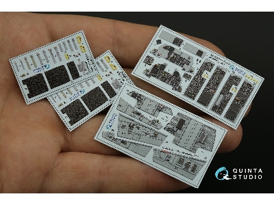 Mcdonnell Douglas F-15 D Eagle - 3d-printed & Coloured Interior (For Academy Kits) - zdjęcie 3
