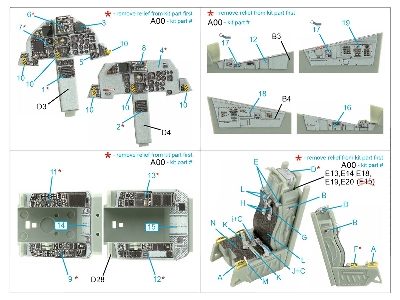 Mcdonnell Douglas F-15 D Eagle - 3d-printed & Coloured Interior (For Academy Kits) - zdjęcie 13