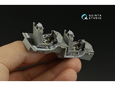 General Dynamics F-16 D Block 30 - 3d-printed & Coloured Interior (For Kinetic Kits) - zdjęcie 1