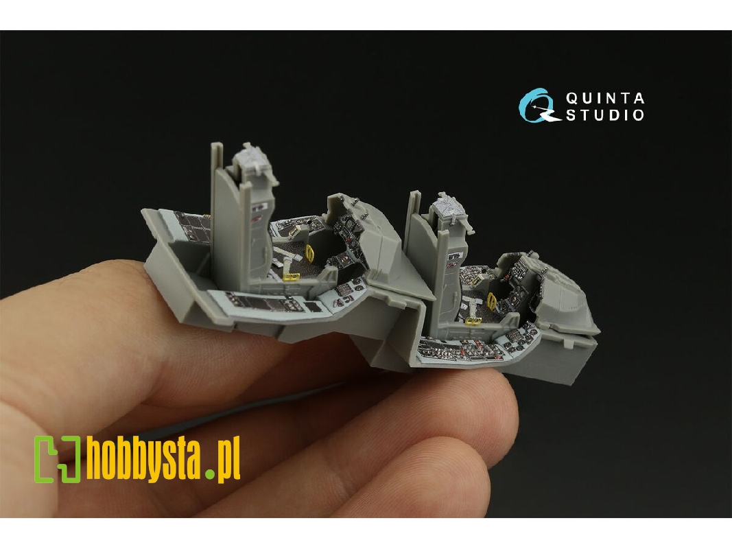 General Dynamics F-16 D Block 30 - 3d-printed & Coloured Interior (For Kinetic Kits) - zdjęcie 1
