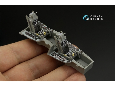 General Dynamics F-16 D Block 30 - 3d-printed & Coloured Interior (For Kinetic Kits) - zdjęcie 10