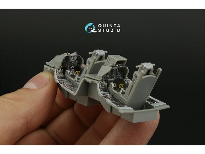 General Dynamics F-16 D Block 40 - 3d-printed & Coloured Interior (For Kinetic Kits) - zdjęcie 1