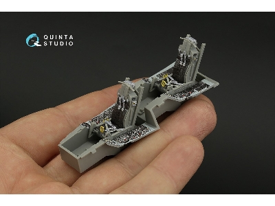 General Dynamics F-16 D Block 40 - 3d-printed & Coloured Interior (For Kinetic Kits) - zdjęcie 9