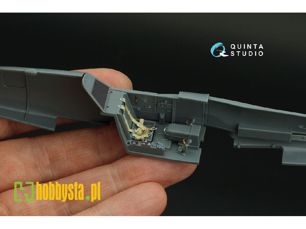 Messerschmitt Bf-109 K-4 - 3d-printed & Coloured Interior (For Eduard Kits) - zdjęcie 1 Messerschmitt Bf-109 K-4 - 3d-printed & Coloured Interior (For Eduard Kits) - zdjęcie 1
