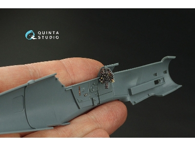 Messerschmitt Bf-109 K-4 - 3d-printed & Coloured Interior (For Eduard Kits) - zdjęcie 7