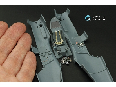 Messerschmitt Bf-109 K-4 - 3d-printed & Coloured Interior (For Eduard Kits) - zdjęcie 9