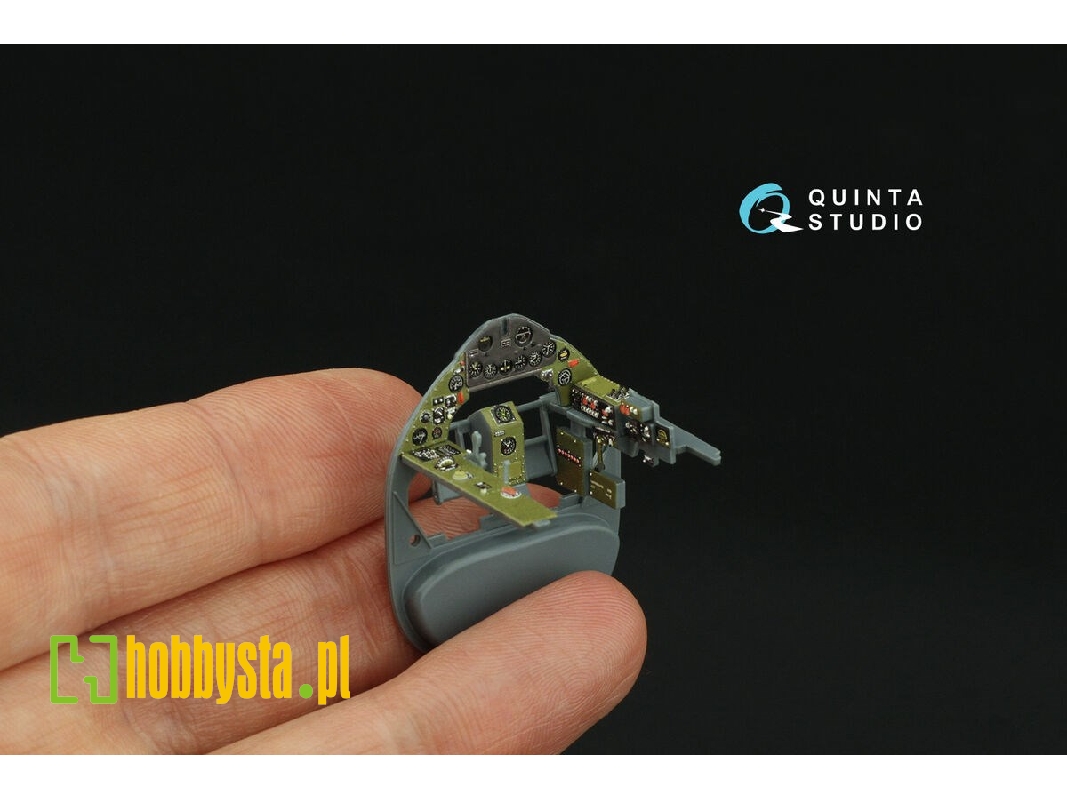 Fm-2 Wildcat - 3d-printed & Coloured Interior (For Eduard Kits) - zdjęcie 1 Fm-2 Wildcat - 3d-printed & Coloured Interior (For Eduard Kits) - zdjęcie 1