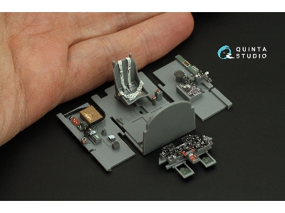 Republic P-47 M Thunderbolt - 3d-printed & Coloured Interior (For Tamiya Kits) - zdjęcie 6