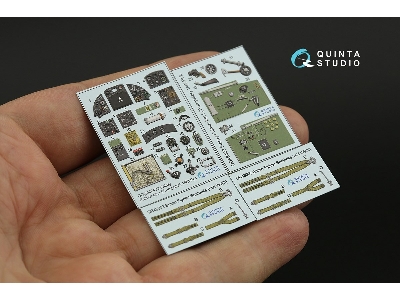 Fairey Fulmar Mk.I - 3d-printed & Coloured Interior (For Trumpeter Kits) - zdjęcie 3