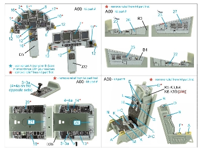Mcdonnell Douglas F-15 E Strike Eagle - 3d-printed & Coloured Interior (For Academy Kits) - zdjęcie 12