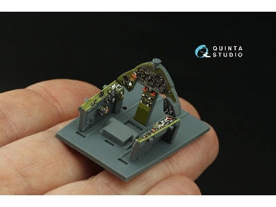Grumman F6f-5 Hellcat - 3d-printed & Coloured Interior (For Eduard Kits - zdjęcie 1