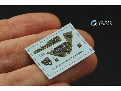 Grumman F6f-5 Hellcat - 3d-printed & Coloured Interior (For Eduard Kits - zdjęcie 4