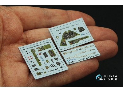 Grumman F6f-5n Hellcat - 3d-printed & Coloured Interior (For Eduard Kits - zdjęcie 3