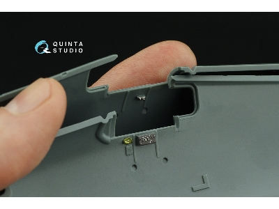 Grumman F6f-5n Hellcat - 3d-printed & Coloured Interior (For Eduard Kits - zdjęcie 9