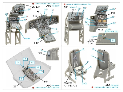 Westland Sea King Has.5 - 3d-printed & Coloured Interior (For Airfix Kits) - zdjęcie 13
