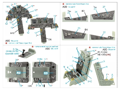 Mcdonnell Dougals F-15 I - 3d-printed & Coloured Interior (For Academy Kits) - zdjęcie 12
