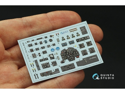 Messerschmitt Bf-110 G-2 - 3d-printed & Coloured Interior (For Revell Kits) - zdjęcie 4
