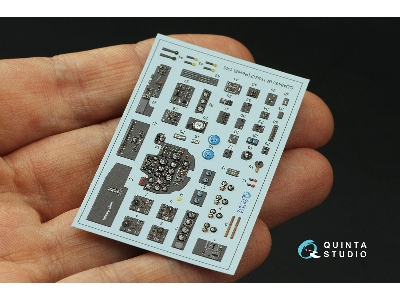Messerschmitt Bf-110 G-2 - 3d-printed & Coloured Interior (For Revell Kits) - zdjęcie 5