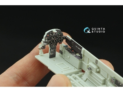 Messerschmitt Bf-110 G-2 - 3d-printed & Coloured Interior (For Revell Kits) - zdjęcie 7