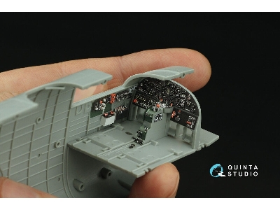 North American B-25 J Mitchell Glass Nose  - 3d-printed & Coloured Interior (For Hk Models Kits) - zdjęcie 1