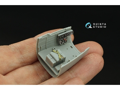 North American B-25 J Mitchell Glass Nose  - 3d-printed & Coloured Interior (For Hk Models Kits) - zdjęcie 6