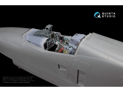Sukhoi Su-25 Sm/Sm3 - Interior 3d Decal With 3d-printed Resin Parts (For Zvezda/Quinta Models And Arma Models Kits) - zdjęcie 1