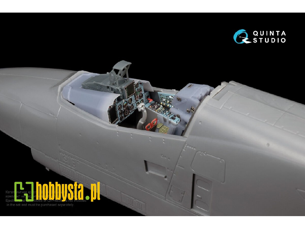 Sukhoi Su-25 Sm/Sm3 - Interior 3d Decal With 3d-printed Resin Parts (For Zvezda/Quinta Models And Arma Models Kits) - zdjęcie 1