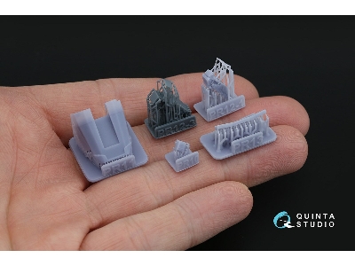 Sukhoi Su-25 Sm/Sm3 - Interior 3d Decal With 3d-printed Resin Parts (For Zvezda/Quinta Models And Arma Models Kits) - zdjęcie 7