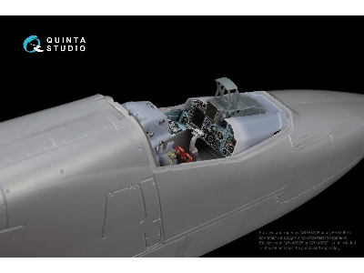 Sukhoi Su-25 Sm/Sm3 - Interior 3d Decal With 3d-printed Resin Parts (For Zvezda/Quinta Models And Arma Models Kits) - zdjęcie 8