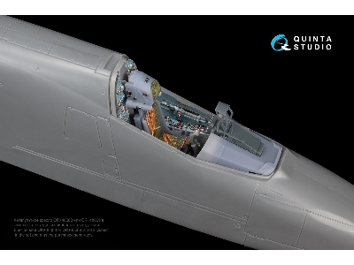 Sukhoi Su-25 Sm/Sm3 - Interior 3d Decal With 3d-printed Resin Parts (For Zvezda/Quinta Models And Arma Models Kits) - zdjęcie 1