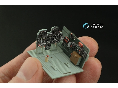 Republic P-47 N Thunderbolt - 3d-printed & Coloured Interior (For Academy Kits) - zdjęcie 1
