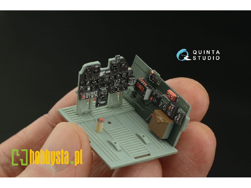 Republic P-47 N Thunderbolt - 3d-printed & Coloured Interior (For Academy Kits) - zdjęcie 1 Republic P-47 N Thunderbolt - 3d-printed & Coloured Interior (For Academy Kits) - zdjęcie 1