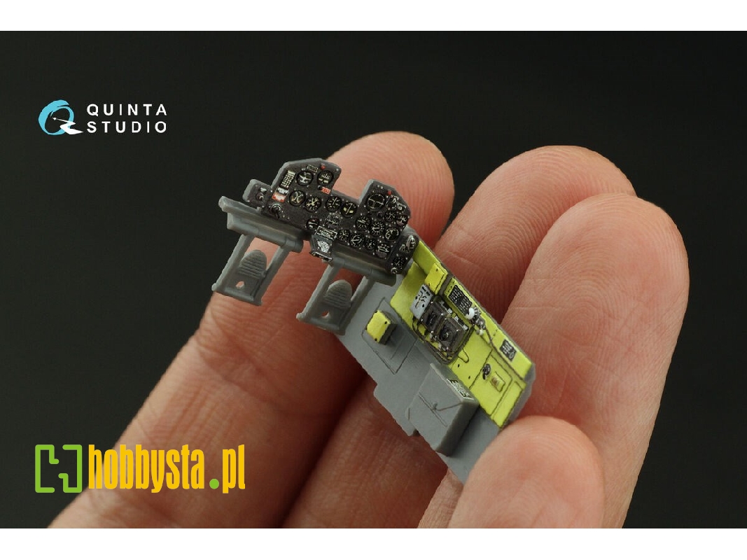 Republic P-47 B Thunderbolt - 3d-printed & Coloured Interior (For Dora Wings Kits) - zdjęcie 1 Republic P-47 B Thunderbolt - 3d-printed & Coloured Interior (For Dora Wings Kits) - zdjęcie 1
