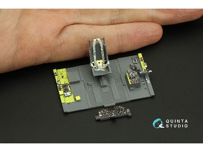 Republic P-47 B Thunderbolt - 3d-printed & Coloured Interior (For Dora Wings Kits) - zdjęcie 6