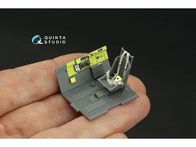 Republic P-47 B Thunderbolt - 3d-printed & Coloured Interior (For Dora Wings Kits) - zdjęcie 7