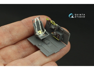 Republic P-47 B Thunderbolt - 3d-printed & Coloured Interior (For Dora Wings Kits) - zdjęcie 8