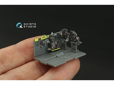 Republic P-47 B Thunderbolt - 3d-printed & Coloured Interior (For Dora Wings Kits) - zdjęcie 9