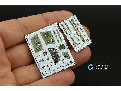 Hawker Hurricane Family - 3d-printed & Coloured Interior (For Italeri And Tamiya Kits) - zdjęcie 3