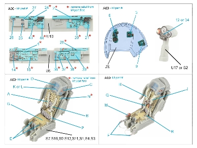 Mig-21 Um - 3d-printed & Coloured Interior (For Trumpeter Kits) - zdjęcie 15