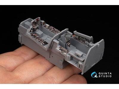 Mcdonnell Douglas F-4 G Early (Without Dmas) - Interior 3d Decal With 3d-printed Resin Parts (For Zm Sws Kits) - zdjęcie 1