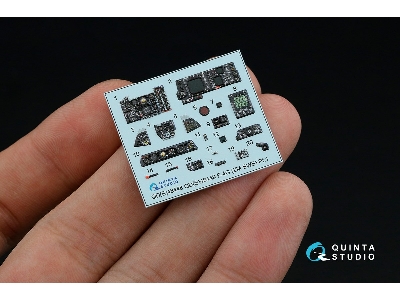 Mcdonnell Douglas F-4 G Early (Without Dmas) - Interior 3d Decal With 3d-printed Resin Parts (For Zm Sws Kits) - zdjęcie 4