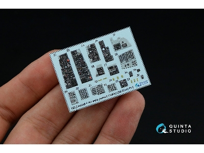 Mcdonnell Douglas F-4 G Early (Without Dmas) - Interior 3d Decal With 3d-printed Resin Parts (For Zm Sws Kits) - zdjęcie 5