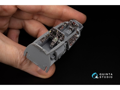 Mcdonnell Douglas F-4 G Early (Without Dmas) - Interior 3d Decal With 3d-printed Resin Parts (For Zm Sws Kits) - zdjęcie 8