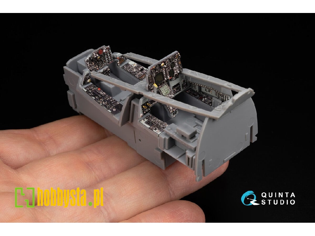 Mcdonnell Douglas F-4 G Late (With Dmas) - Interior 3d Decal With 3d-printed Resin Parts (For Zm Sws Kits) - zdjęcie 1 Mcdonnell Douglas F-4 G Late (With Dmas) - Interior 3d Decal With 3d-printed Resin Parts (For Zm Sws Kits) - zdjęcie 1