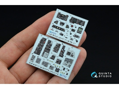 Mcdonnell Douglas F-4 G Late (With Dmas) - Interior 3d Decal With 3d-printed Resin Parts (For Zm Sws Kits) - zdjęcie 4