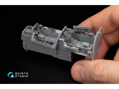 Mcdonnell Douglas F-4 G Late (With Dmas) - Interior 3d Decal With 3d-printed Resin Parts (For Zm Sws Kits) - zdjęcie 9