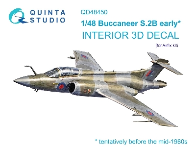 Blackburn Buccaneer S.2b Early - 3d-printed & Coloured Interior (For Airfix Kits) - zdjęcie 2