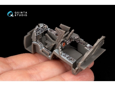 Blackburn Buccaneer S.2b Late - 3d-printed & Coloured Interior (For Airfix Kits) - zdjęcie 1