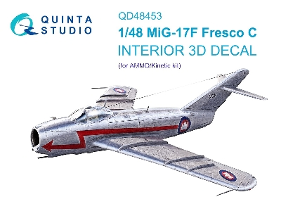 Mig-17 F - 3d-printed & Coloured Interior (For Ammo And Kinetic Kits) - zdjęcie 2